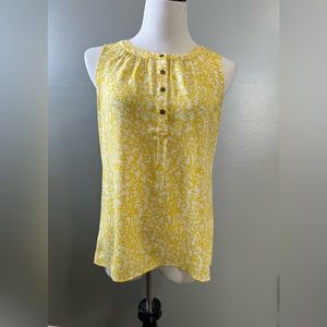 Banana republic, women, size small P sleeveless‎ blouse